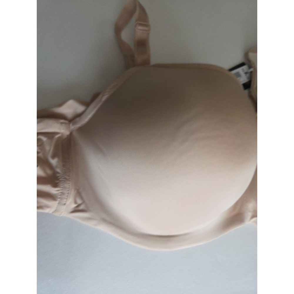 Torrid Bra Full Coverage Balconette Nude Lightly Lined 360 Back Smoothing 48B - Picture 3 of 8